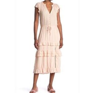 PAIGE Illyria Blush Dress - Size XS